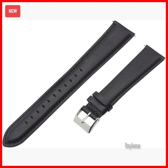 Extra Long Italian Leather Watch Band for Big Wrists, Multiple Widths main image 5